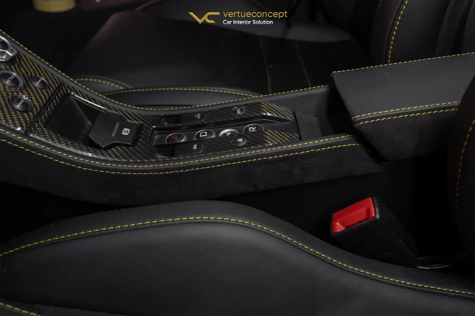 Center Console Detailing